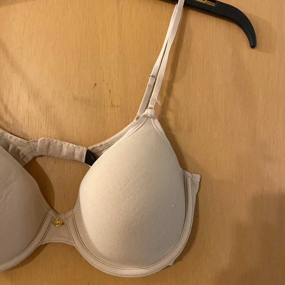 Natori Women’s Underwire Single Hook Clasp Bra Tan Nude Size 34C